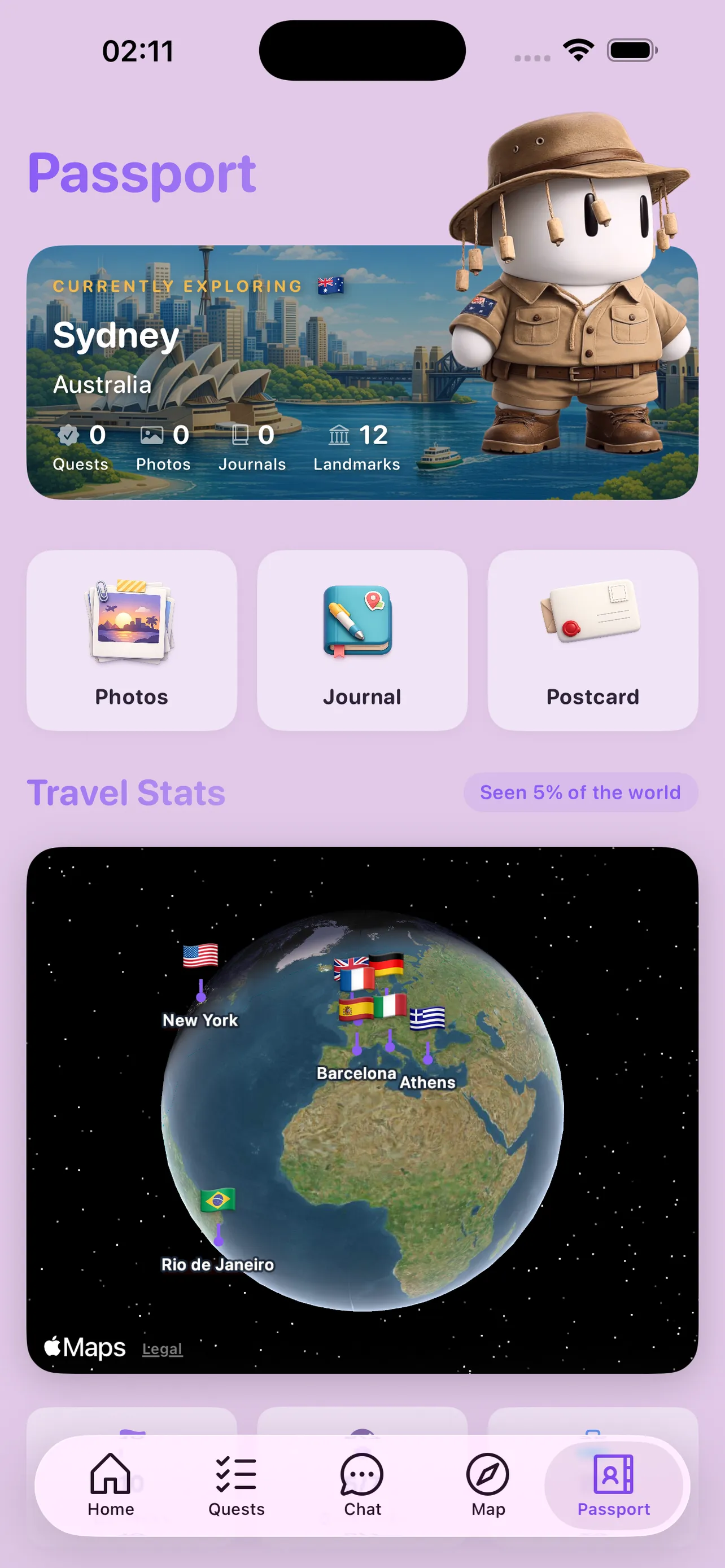 Travel Statistics